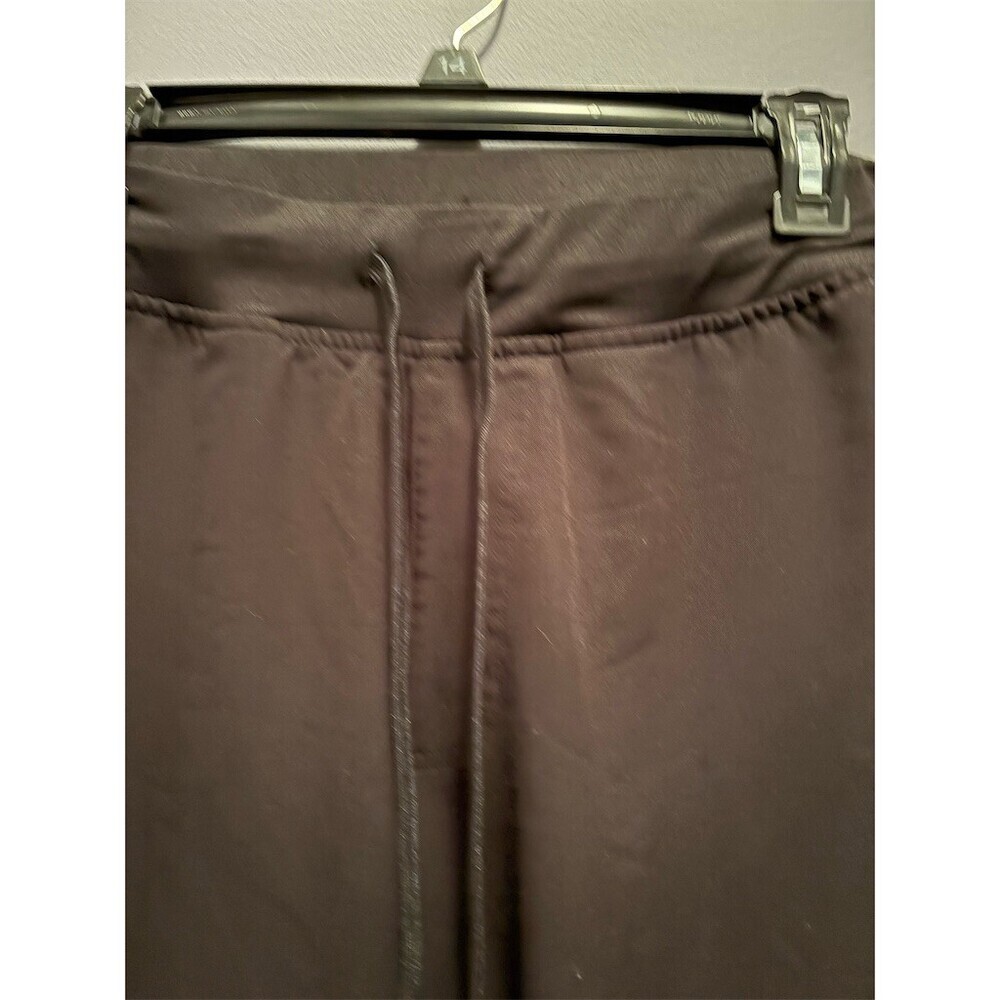 Mandala Jogger Pants Unisex Size M Black Elastic Waist Cargo - Picture 2 of 11